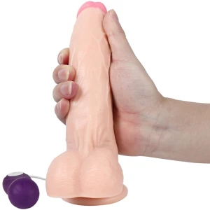 SHEQU - Gode vibrateur Holy Dragon avec tÃ©lÃ©commande 20,5 cm